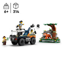 LEGO City 60426 Jungle Explorer Off-Road Truck, Toy for Kids Ages 6 an