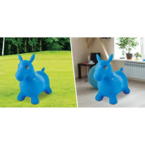 LEXIBOOK - Inflatable Jumping Horse Blue - Mixed - From 3 years