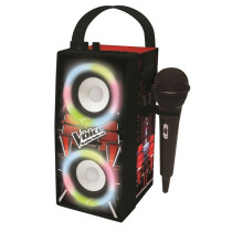 THE VOICE - Trendy Bluetooth speaker - Portable with microphone and li