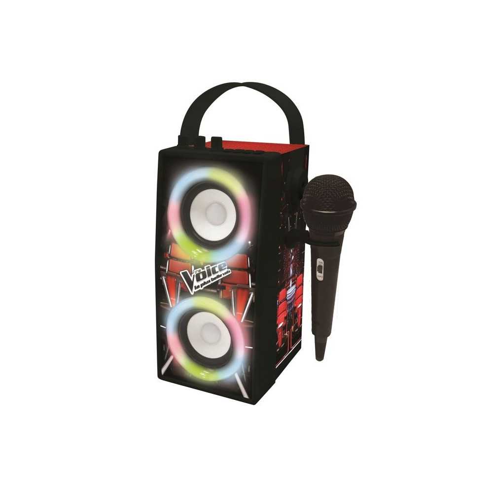 THE VOICE - Trendy Bluetooth speaker - Portable with microphone and li