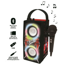 THE VOICE - Trendy Bluetooth speaker - Portable with microphone and li