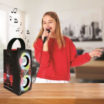 THE VOICE - Trendy Bluetooth speaker - Portable with microphone and li