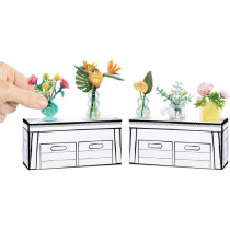 MGA Miniverse - Botanicals - Creative Game - Mini plants - Creative an