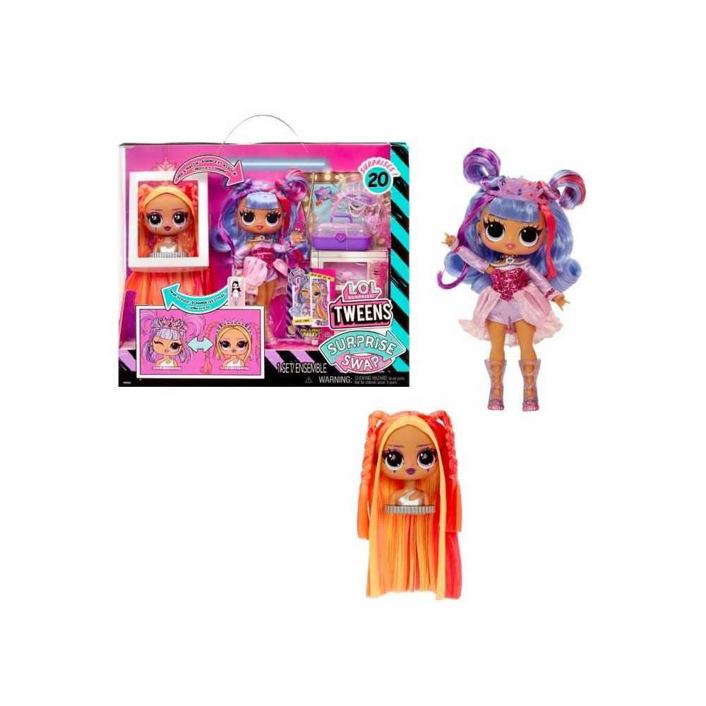 LOL Surprise Tweens Surprise Swap Fashion Doll- Buns-2- Braids Bailey LOL Surprise Tweens Surprise Swap Fashion Doll- Buns-2- Braids Bailey