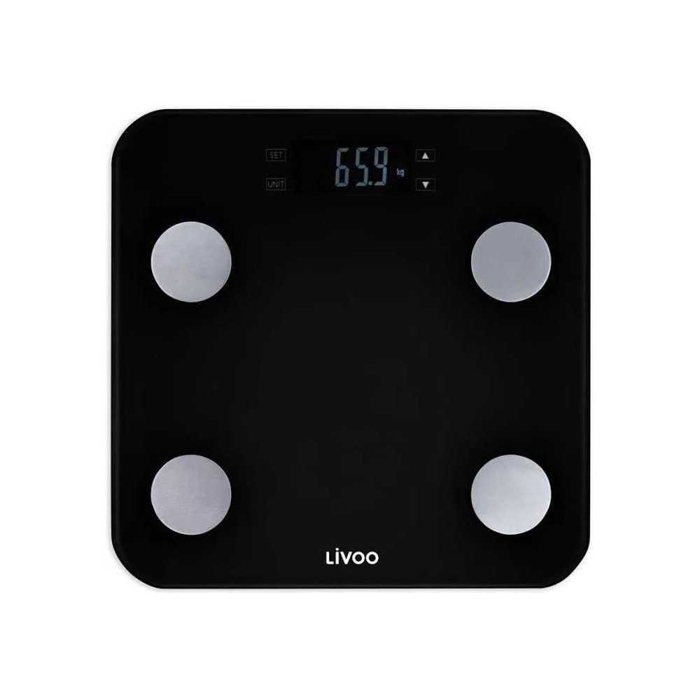 LIVOO DOM427N Body weighing scale - 13 user memories - 180 kg - Temper
