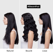 Steampod 4.0 - Steam straightener - High resistance ceramic plate - L'