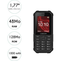 Logicom Xtrem 30 2.4 Double SIM 32 MB Noir