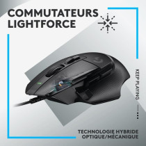 Logitech - G502 x Small Gaming Wireless - LightForce Primary Hybrid Op