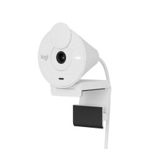 Logitech Brio 300 Full HD webcam with confidentiality, micro noise red