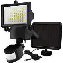 LUMI JARDIN Cooper Black solar floodlight - H 22 cm - Black