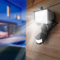 LUMI JARDIN Cooper Black solar floodlight - H 22 cm - Black