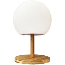 LUMISKY - Table lamp - wireless - extendable bamboo foot - H28cm - war