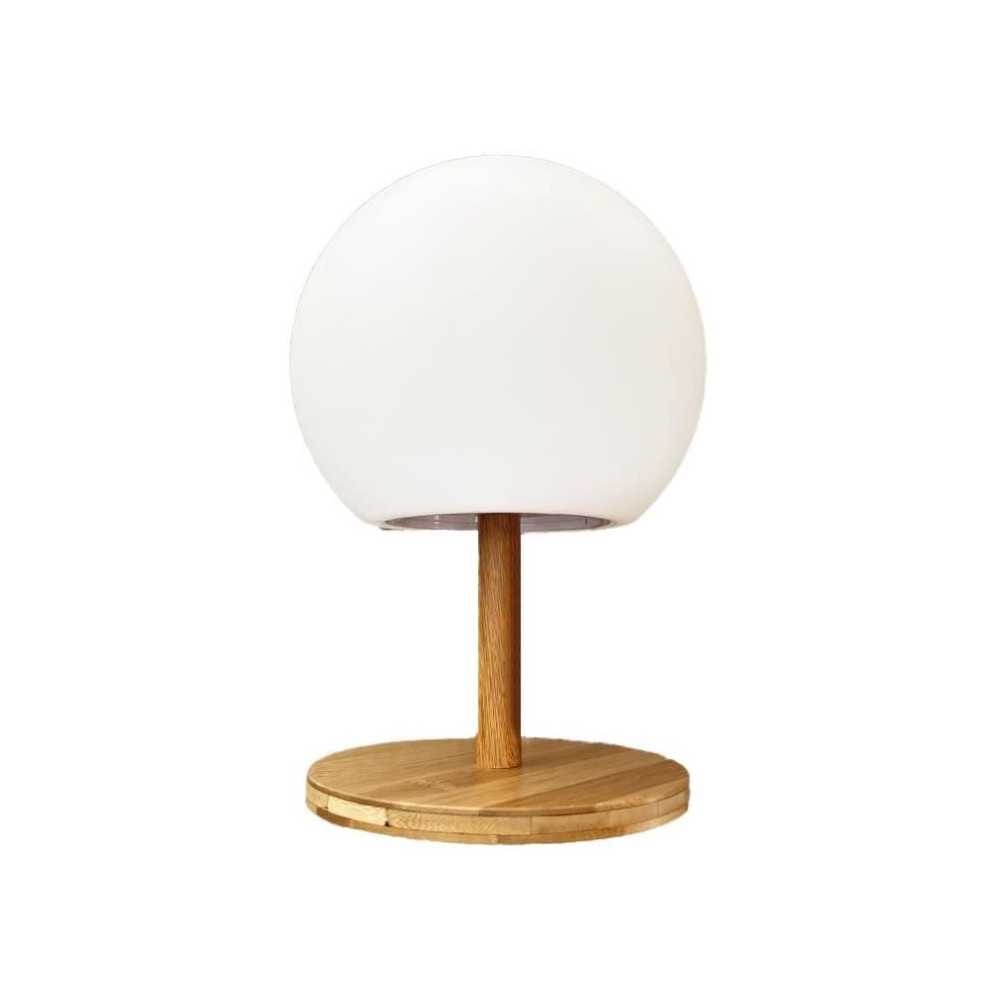 LUMISKY - Table lamp - wireless - extendable bamboo foot - H28cm - war