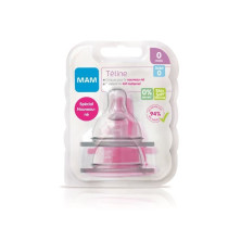 MAM Teat Flow 0 Extra Slow - Silicone