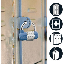 MASTER LOCK Programmable combination lock 64mm - For sports locker, sc