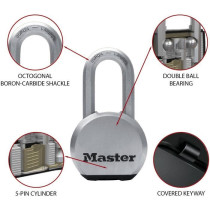 Master Lock High Safety Cades [A key] [stainless steel] [long handle]