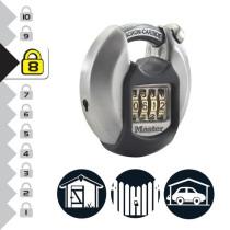 Master Lock Excell Disc Cadels 70 mm Stainless steel M40EURDNUM