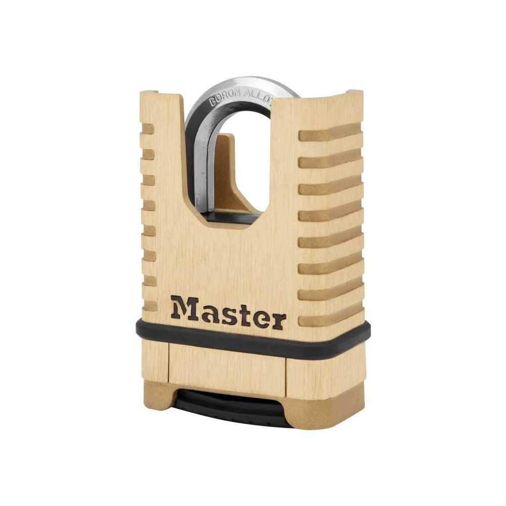 MASTER LOCK High Security Solid Brass Padlock [Protected Shackle] [a C