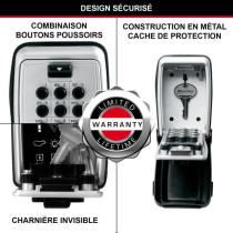 Key box Sensive Mural Masterlock 5423eurd - Pushing buttons - Select A