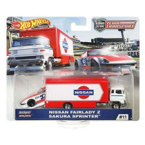 HOT WHEELS - TRANSPORTERS+VEHICLES ASST