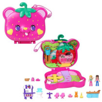 STRAWBERRY BEAR BOX - POLLY POCKET - HRD35 - POLLY POCKET MINI DOLL CO