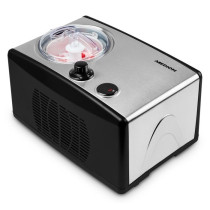 MEDION Electric aluminum ice cream and yogurt maker with compressor, i