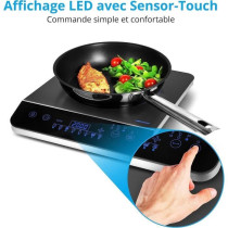 Tabletop induction hob - MEDION - MD 17595 - 1 burner - L 29 x D 36 cm