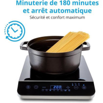 Tabletop induction hob - MEDION - MD 17595 - 1 burner - L 29 x D 36 cm