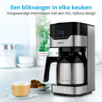Programmable filter coffee maker with carafe - MEDION - MD 18458 - iso
