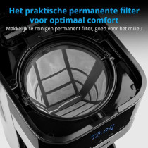 Programmable filter coffee maker with carafe - MEDION - MD 18458 - iso