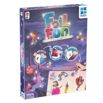 Creative activity - MEGABLEU - Foil Fun - Princesses and Unicorns - Cr