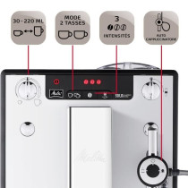 Melitta coffee machine - Solo & Perfect Milk E957-203 Silver