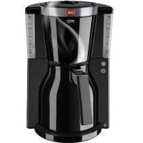 Melitta coffee machine - Look IV thermal selection 1011-12 Black/Brush