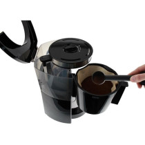 Melitta coffee machine - Look IV thermal selection 1011-12 Black/Brush