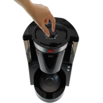 Melitta coffee machine - Look IV thermal selection 1011-12 Black/Brush