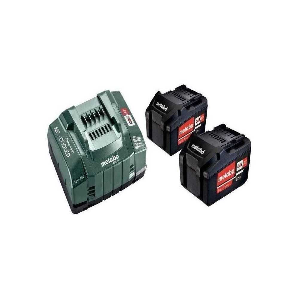 METABO Energy Pack - 2 x 5.2 Ah + Charger AU 30-36