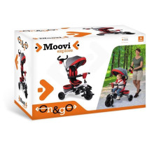 MONDO Convertible and foldable evolutionary tricycle with rotating sea