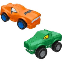 Miniature vehicles - MOOSE TOYS - GOO MOBILES - TURBO TYGER VS RUMBLER
