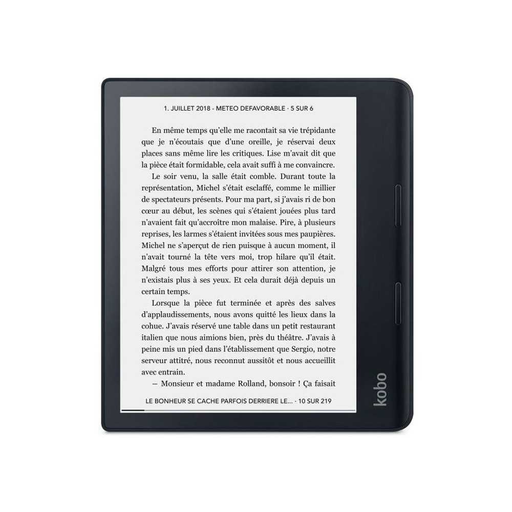 KOBO Sage e-reader - 8 - 300ppp - Comfortlight PRO - Waterproof - Blue