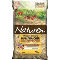 Naturen UAB 100L hemp straw - Protects the vegetable garden and enrich