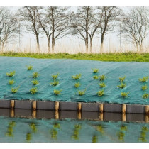 Mulching canvas landscapes - green 90 gr/m² - 2x5m