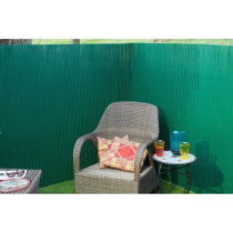 NATURE Single-sided PVC canisse - 1000 g / m² - Fixing set - Green -