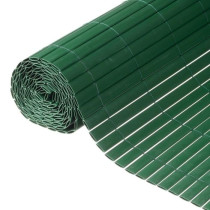 CANISSE Double side PVC dark green - 1 x 3 m - 100% blackout - 1500 g/