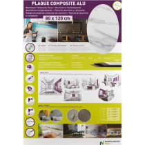 NORDLINGER PRO White marble splashback - 120x80 cm - Kitchen - Bathroo