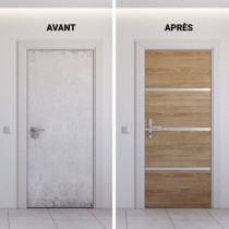 Door Renovation Kit - NORDLINGER PRO - 4 Sheets 85 x 50 cm & 3 Profile