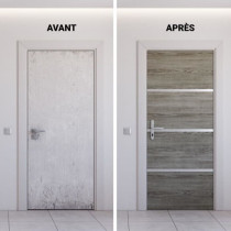 Door Renovation Kit - NORDLINGER PRO - 4 Sheets 85 x 50 cm & 3 Profile