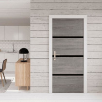 Door Renovation Kit - NORDLINGER PRO - 4 Sheets 85 x 50 cm & 3 Black P
