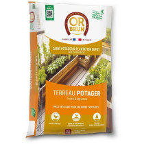 Vegetable garden and vegetable patch soil - BROWN GOLD - OBRTCAPOT35N