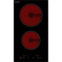 Oceanic ceramic hob Oceanic 2 fireplaces L52 x P29 cm Oceatv2zse9