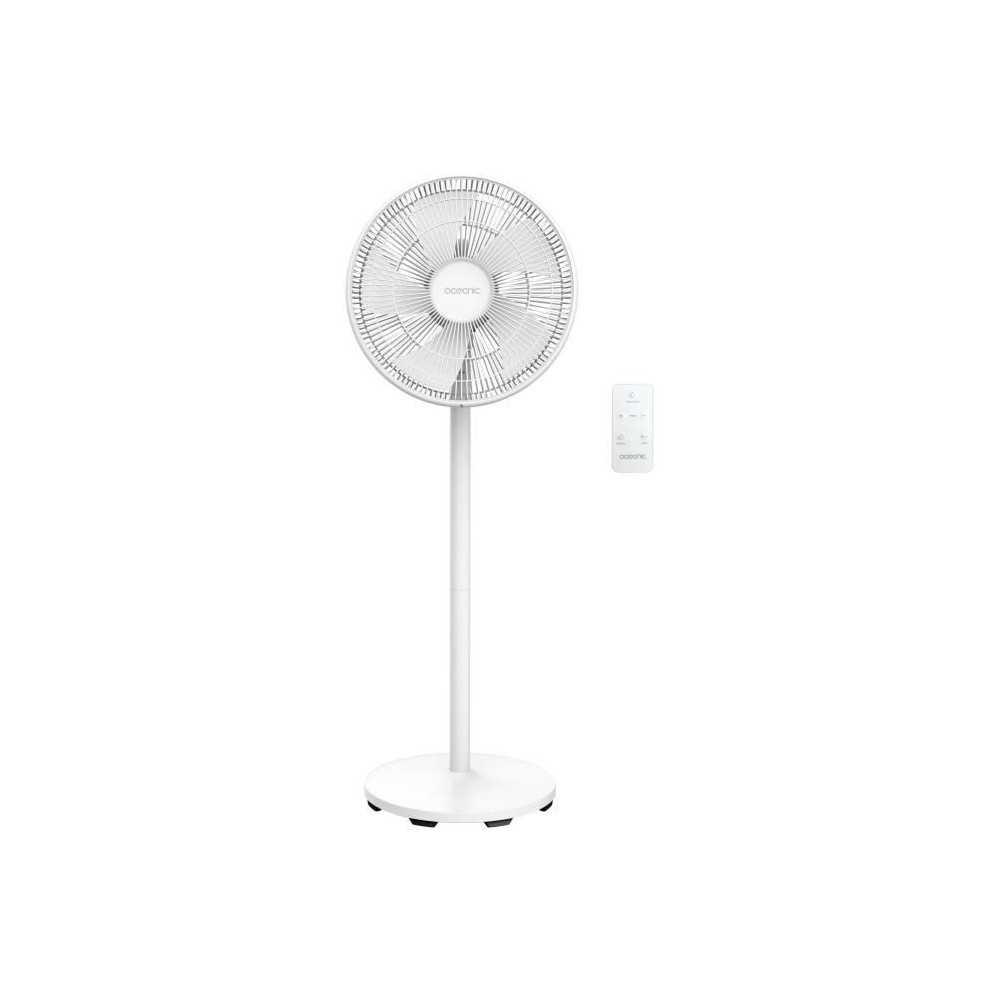 OCEANIC Digital pedestal fan - 50 W - Ø 40 cm - 3 speeds - Oscillatin OCEANIC Digital pedestal fan - 50 W - Ø 40 cm - 3 speeds - Oscillatin